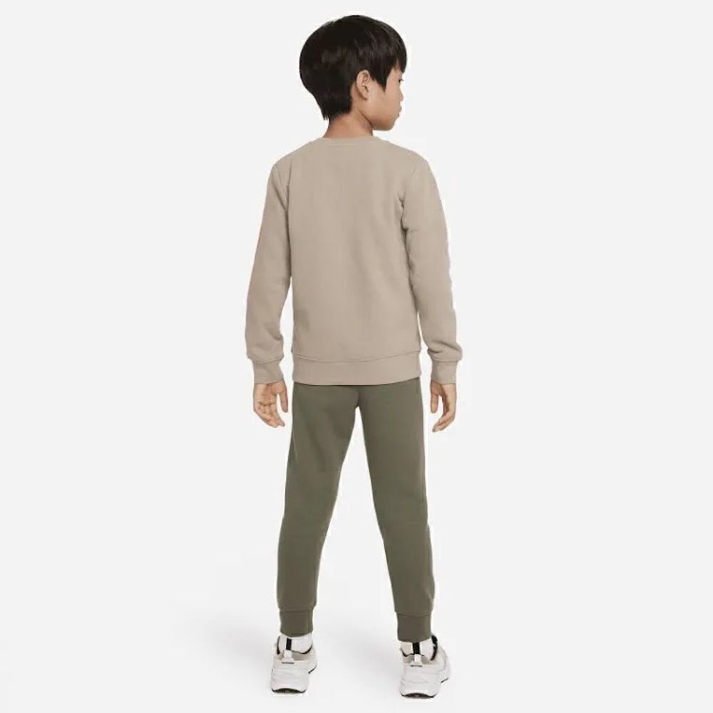 Nike Kids Fleece Crew Sweatshirt (Little Kids) - Picture 2 of 12